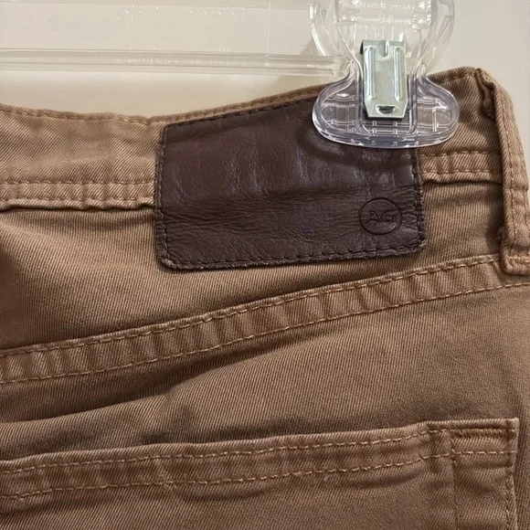 AG Adriano Goldschmied Khaki Slim Fit Matchbox straight leg jeans size 30 25” - Picture 4 of 5